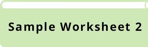 Science Sample Worksheet